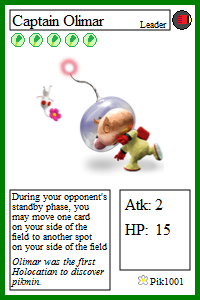 An example of a Pikmin TCG card.