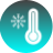 An icon representing low temperatures.
