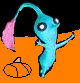 A Ghost Pikmin, as envisioned by Jonesle.