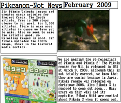 Pikcanon Not News-Febuary 2009.png