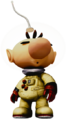 A movie poster-style render of Olimar.