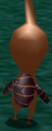 Detail of the Orange Pikmin's armor, visible only from behind.