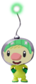 Todd, the main protagonist of Pikmin III, with his signature green beanie.