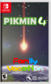 Box art for Pikmin 4: Family Vacation.