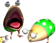 Dwarf Green Bulborb - Pikmin Fanon