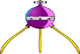 The level 3 Blue, Purple, and Pink Onion.