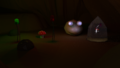 A Bulborb Larva wandering through a gloomy cave. This is also my first Cycles Render.