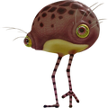 Appearance in Pikmin 3, without its shell ().