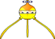 The level 2 Orange and Yellow Onion. Unused, as Red Pikmin are always discovered first.